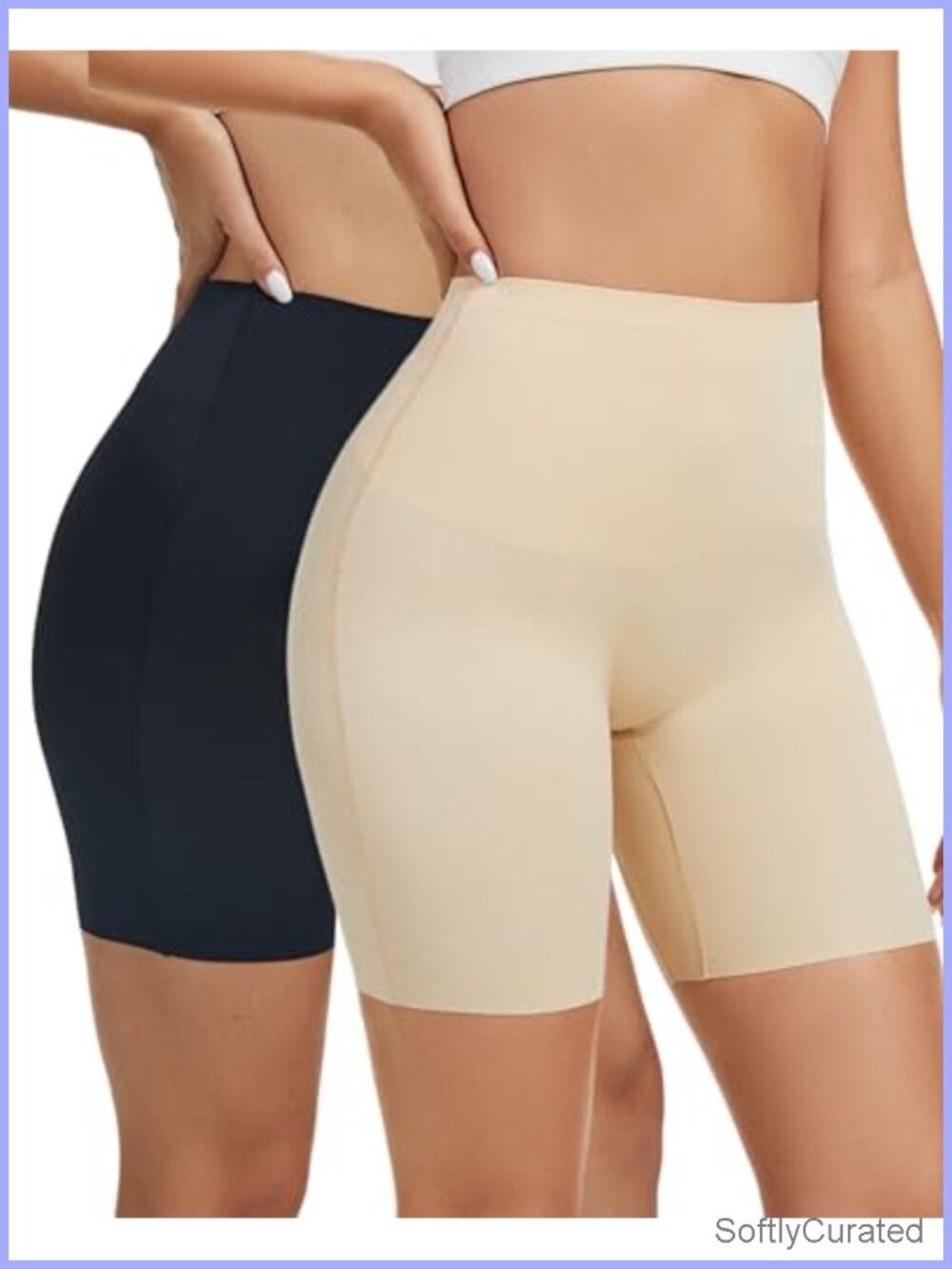 Seamless Anti Chafing Slip Shorts Under Dress Nylon Spandex Boyshorts